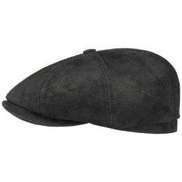 Burney Black Hatteras Cap - Stetson