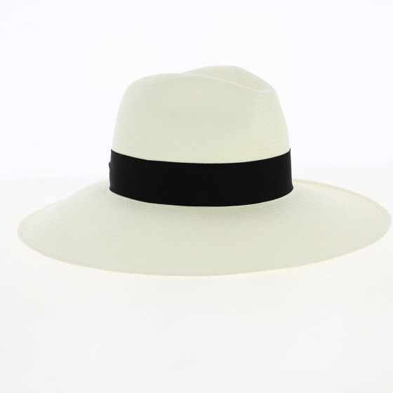 Large Panama Wide-brim Hat by Borsalino