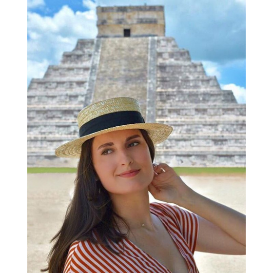 canotier femme made in france