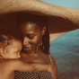 The Bomba Hat - Wide-brimmed couture sunhat