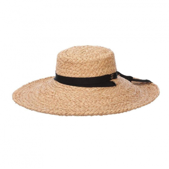 Capeline raffia naturel Capeline raffia naturel