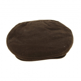 Brown ERDEN Mistral summer flat cap