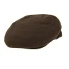 Brown summer flat cap ERDEN 100% cotton Reference: 10908 | Traclet Hat Shop