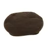 Casquette plate été marron ERDEN 100% coton Reference : 10908 | Chapellerie Traclet