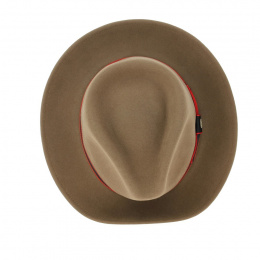 Chapeau Fedora Cordele Laine & cachemire Beige - Stetson