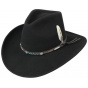 Black Western Bisbee Vitafelt Hat - STESTON