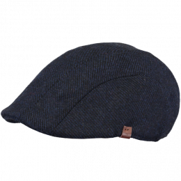 Dublin Wool Duck Bill Cap Navy Blue - Barts
