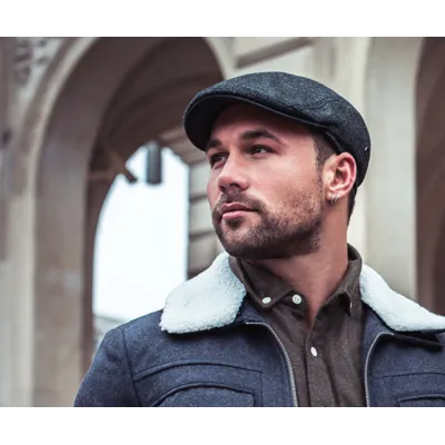 Xavier ear flap cap - Goettmann wool cap Reference: 5851 | Traclet Hat Shop