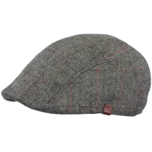 Dublin Grey Wool Duck Bill Cap - Barts Reference: 4739 | Chapellerie Traclet