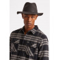 Wesley Traveller Hat Washed Black - Brixton