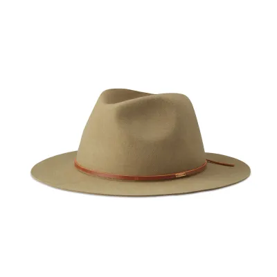 Chapeau Wesley Traveller Feutre Laine beige- Brixton Reference : 11003 | Chapellerie Traclet