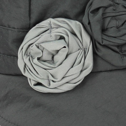 Grey Erika Rain Bell Hat - Traclet