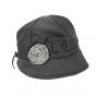 Erika Gray Rain Cloche Hat - Traclet