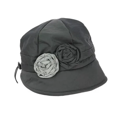 Chapeau Cloche de Pluie Erika gris - Traclet Reference : 6311 | Chapellerie Traclet