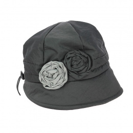 Erika Gray Rain Cloche Hat - Traclet