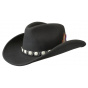 Western Hat Bodie Black Felt - Stetson