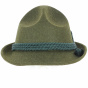 Heather Olive Tyrolian Hat - Dreispitz Hat