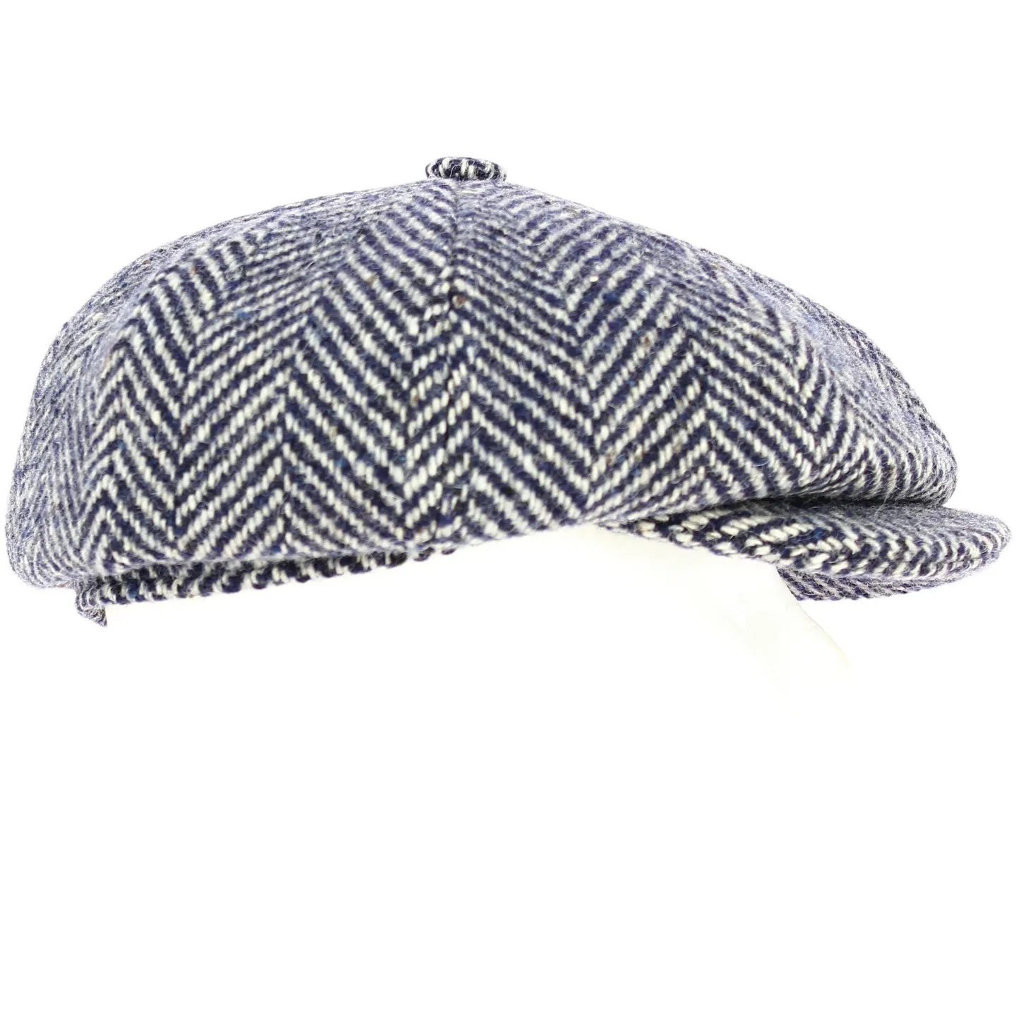 casquette homme -hatteras Hereford chevron Bleu - ALFONSO D'ESTE Reference : 11030 | Chapellerie Traclet