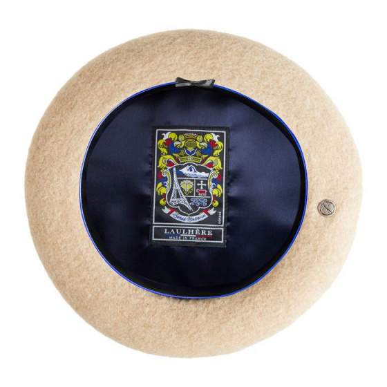 Béret Eridan laine Sable - Héritage par Laulhère