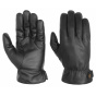 Gants Gloves en cuir Noir - Stetson