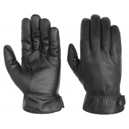 Leather Gloves in Black - Stetson