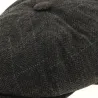 buy arnold cap - 8 panel english fabric cap Reference: 619 | Chapellerie Traclet
