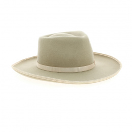 Dexter white card Traclet hat