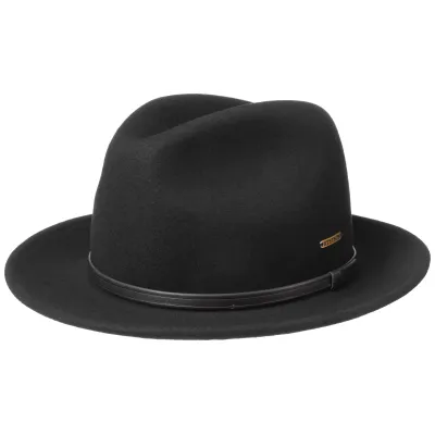 Deadwood Fedora Hat Vitafelt Felt - Stetson Reference: 11045 | Traclet Hat Shop