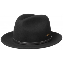 Deadwood Fedora Hat Vitafelt Felt - Stetson