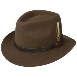 Kentucky Traveler Hat VitaFelt Felt Brown - Stetson