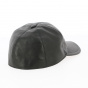 Casquette Nappa cuir noire - traclet