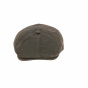 Oxford brown leather cap