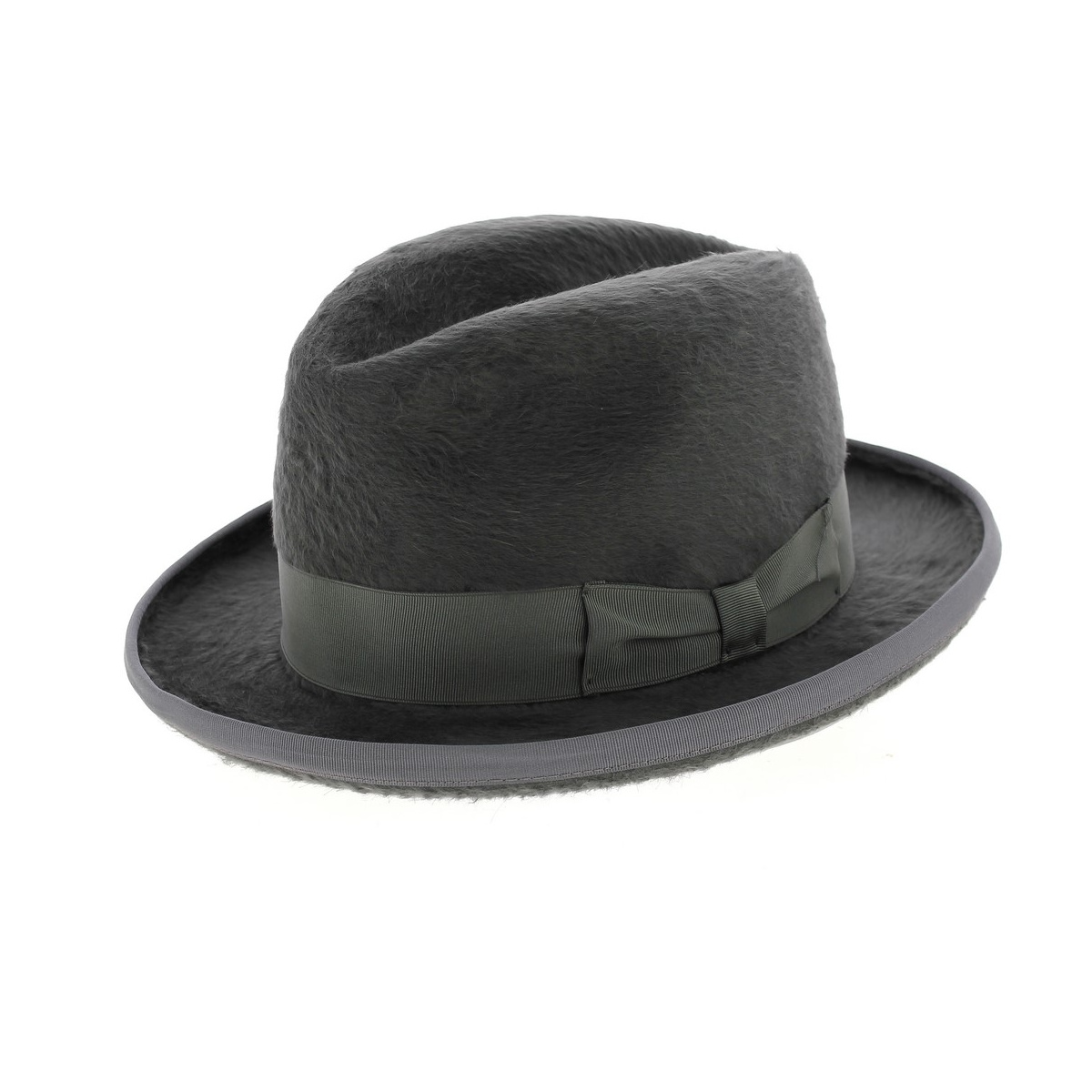 Homburg hat Francois Mitterrand Trilby 