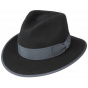 Black Wool & Cashmere Louisville Traveller Hat - Stetson