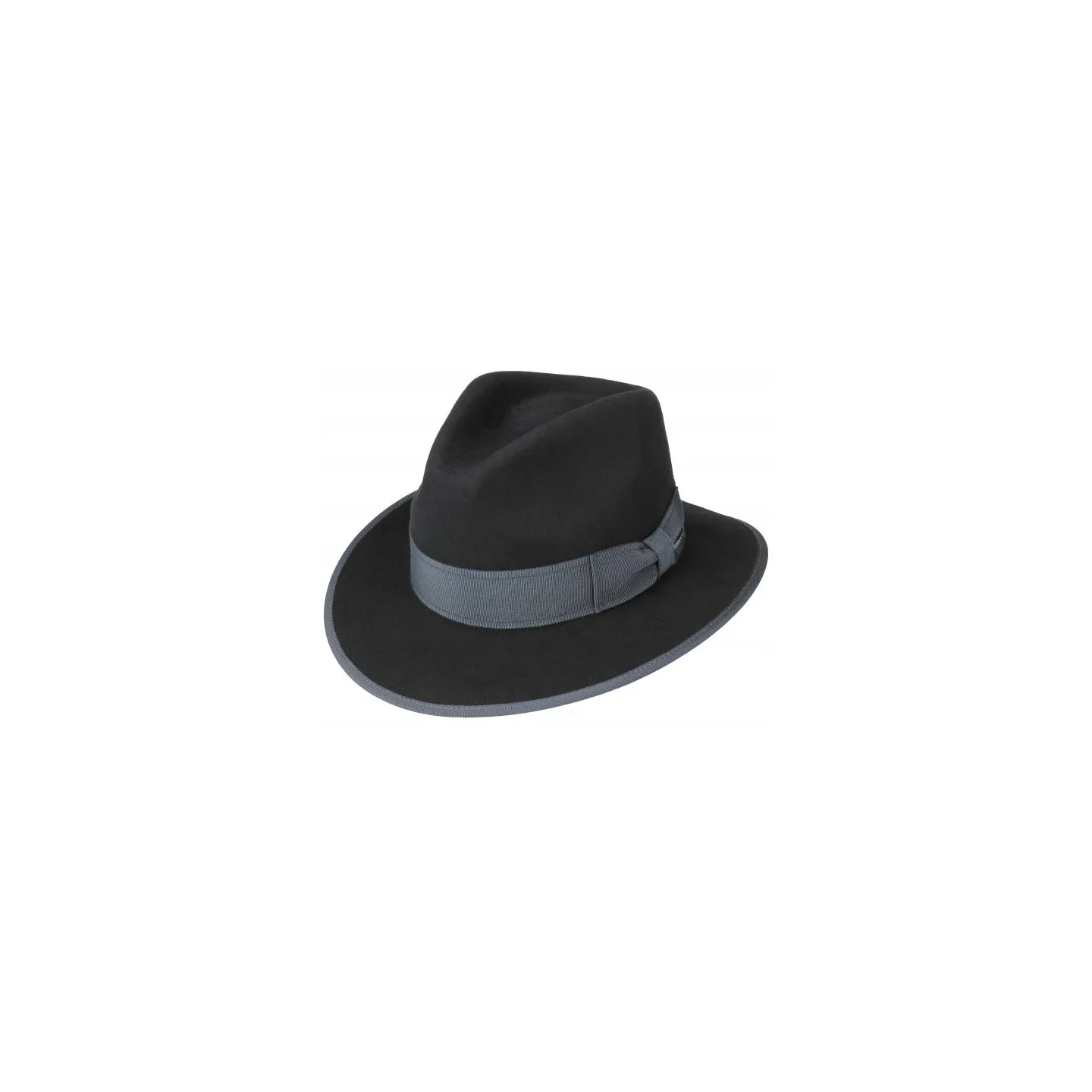 Chapeau Traveller Louisville noir Laine & Cachemire- Stetson Reference : 11095 | Chapellerie Traclet