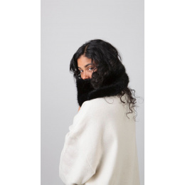 Snood Mickelle fourrure Tour de Cou Noir  - Barts