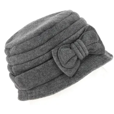 Beanie/Cloche Hat Polar Anushka Grey Reference: 3115 | Traclet Hatmakers