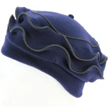 Béret Polaire Femme Cordelle Marine - Traclet Reference : 11115 | Chapellerie Traclet