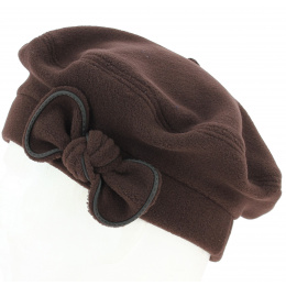 Béret Polaire Fil Marron - Traclet