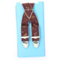 Fancy Bordeaux Music Suspenders - Traclet