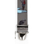 Gray Fish Motif Fishing Suspenders - Traclet