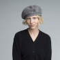 Jax Grey Wool Beret - Kangol