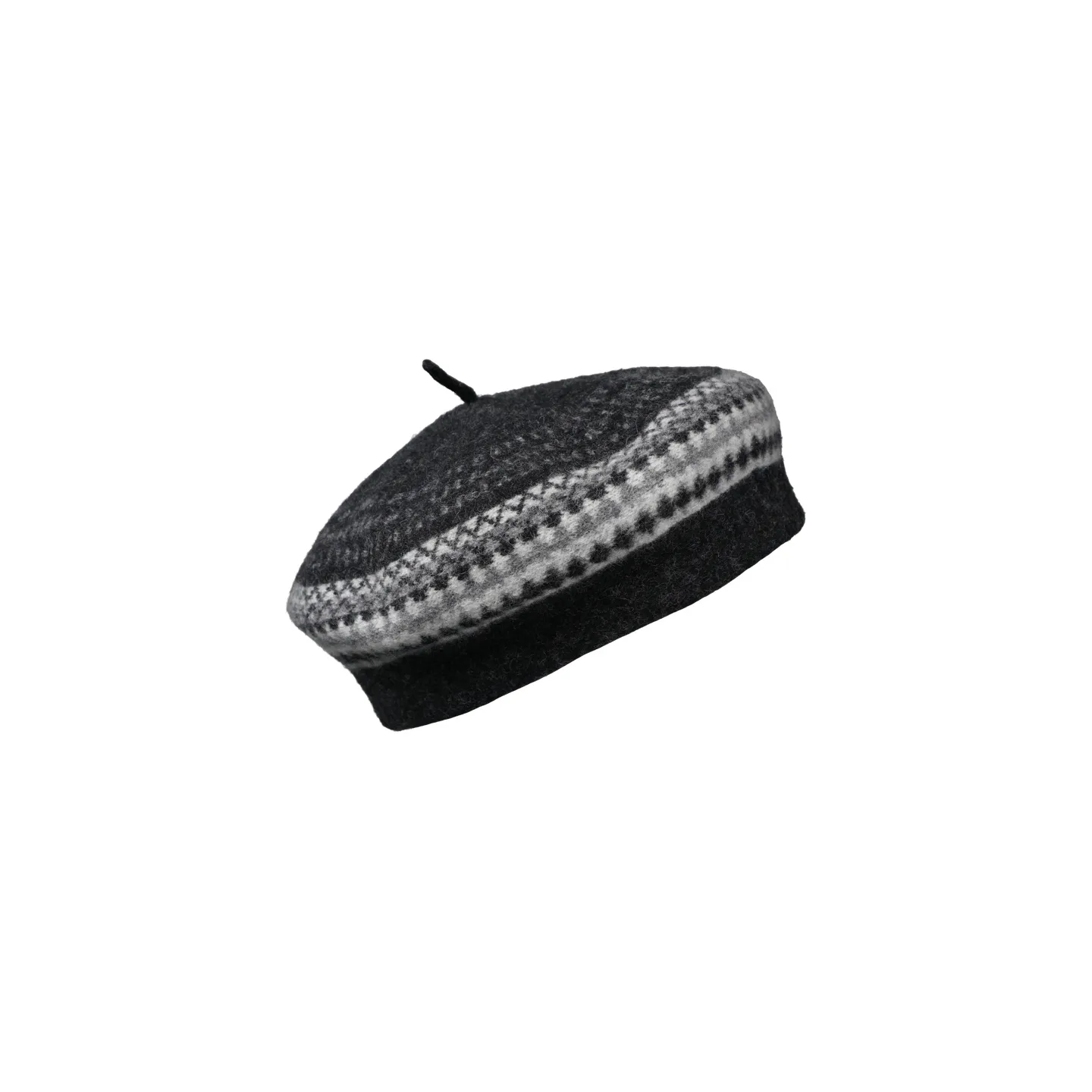 beret tricot gris - achat beret tricot Reference : 3170 | Chapellerie Traclet