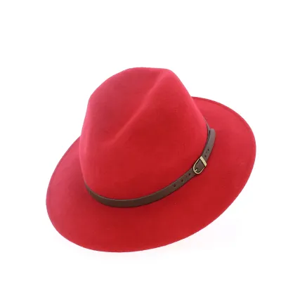 red wool traveller hat Reference: 11141 | Traclet Hat Shop