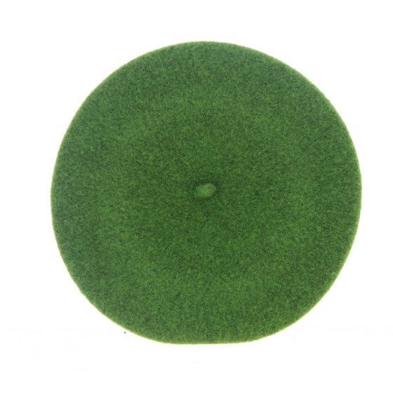 Basque Beret Kopka - mottled green