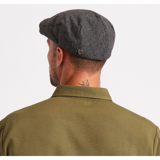 Hooligan Cap Black Gray - Brixton