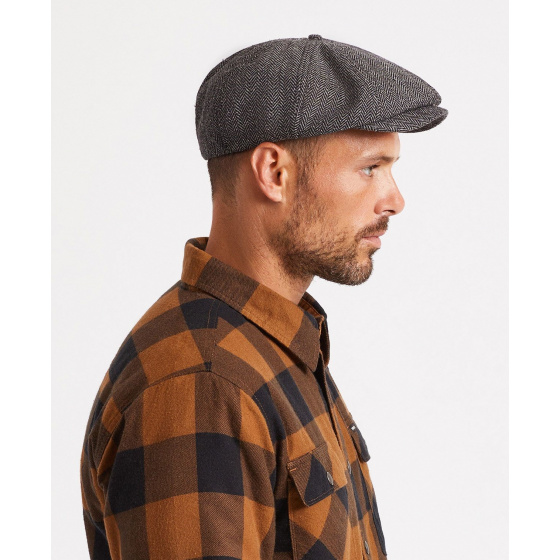 Casquette Beret Brood Herringbone Brixton