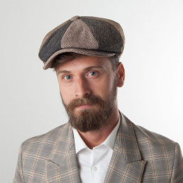 patchwork Irish cap
