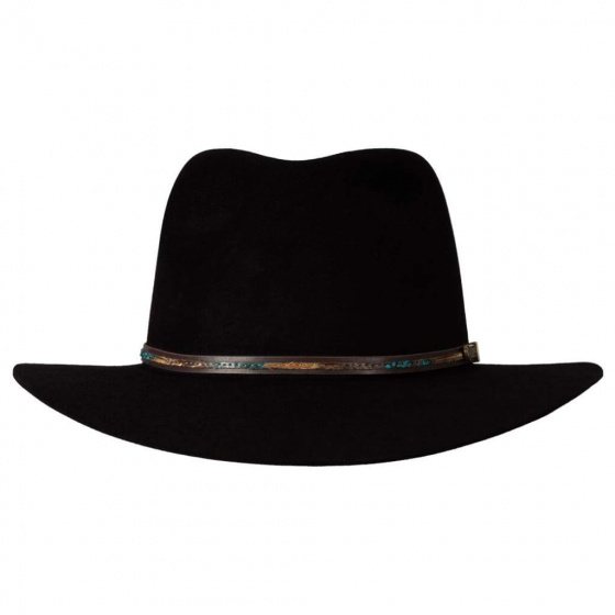 Chapeau Leisure Time Feutre Poil Noir - Akubra Chapeau Leisure Time Feutre Poil Noir - Akubra