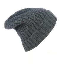 Bonnet Long Bellevarde Laine & Mohair anthracite - Traclet Reference : 11261 | Chapellerie Traclet